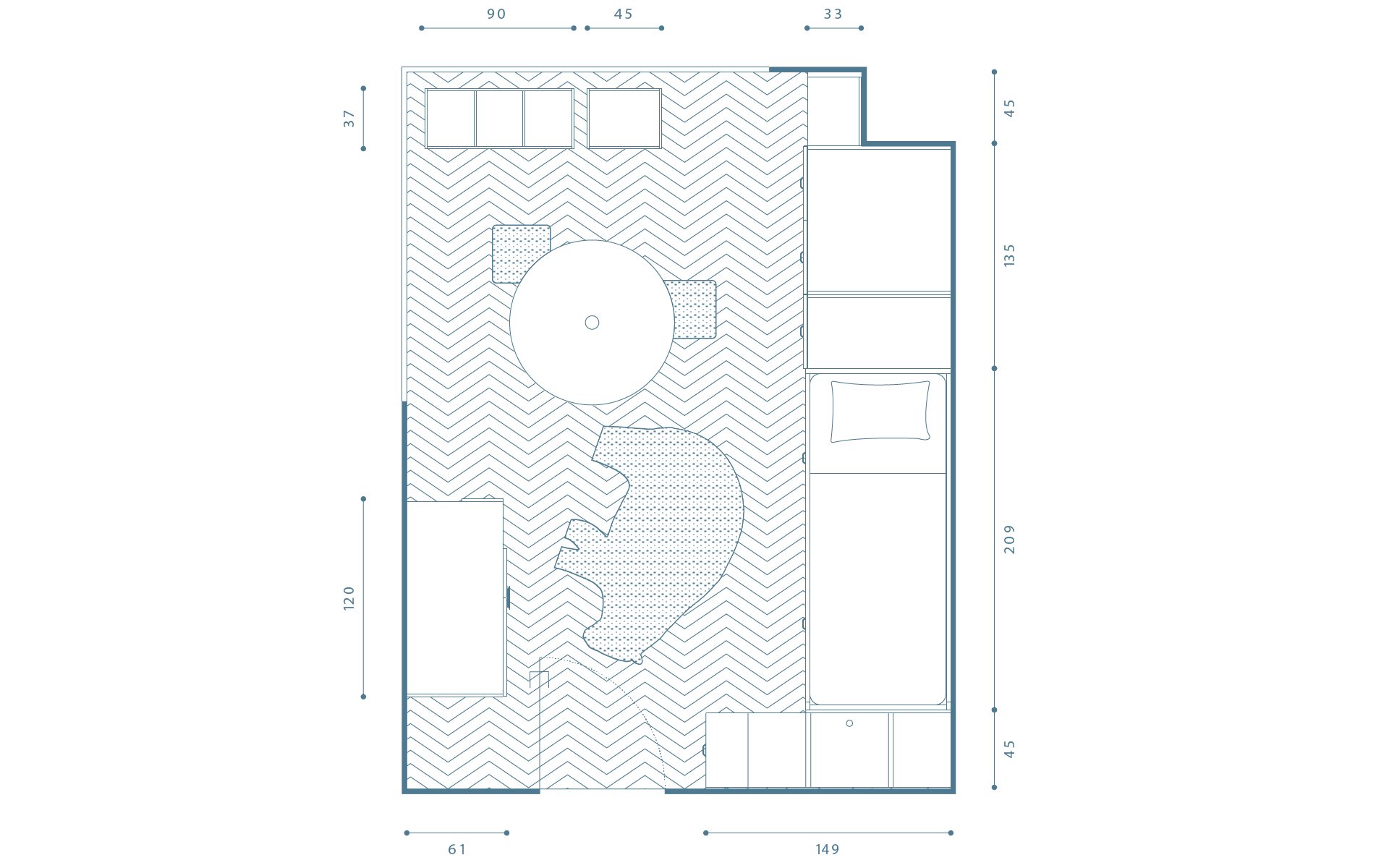 bovenaanzicht plattegrond2 100